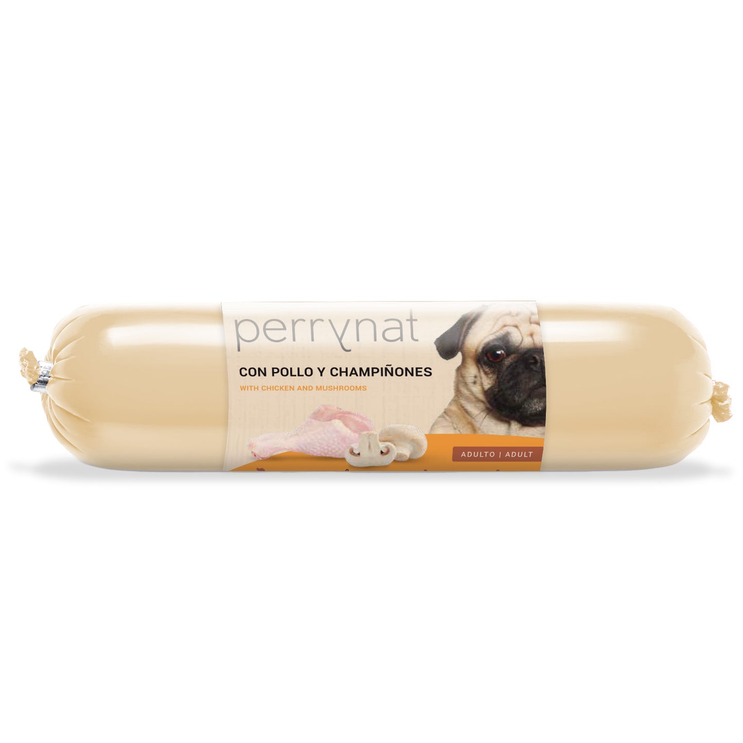 Perrynat Salchicha Pollo Y Champiñones, 8 Unidades X 800gr_1