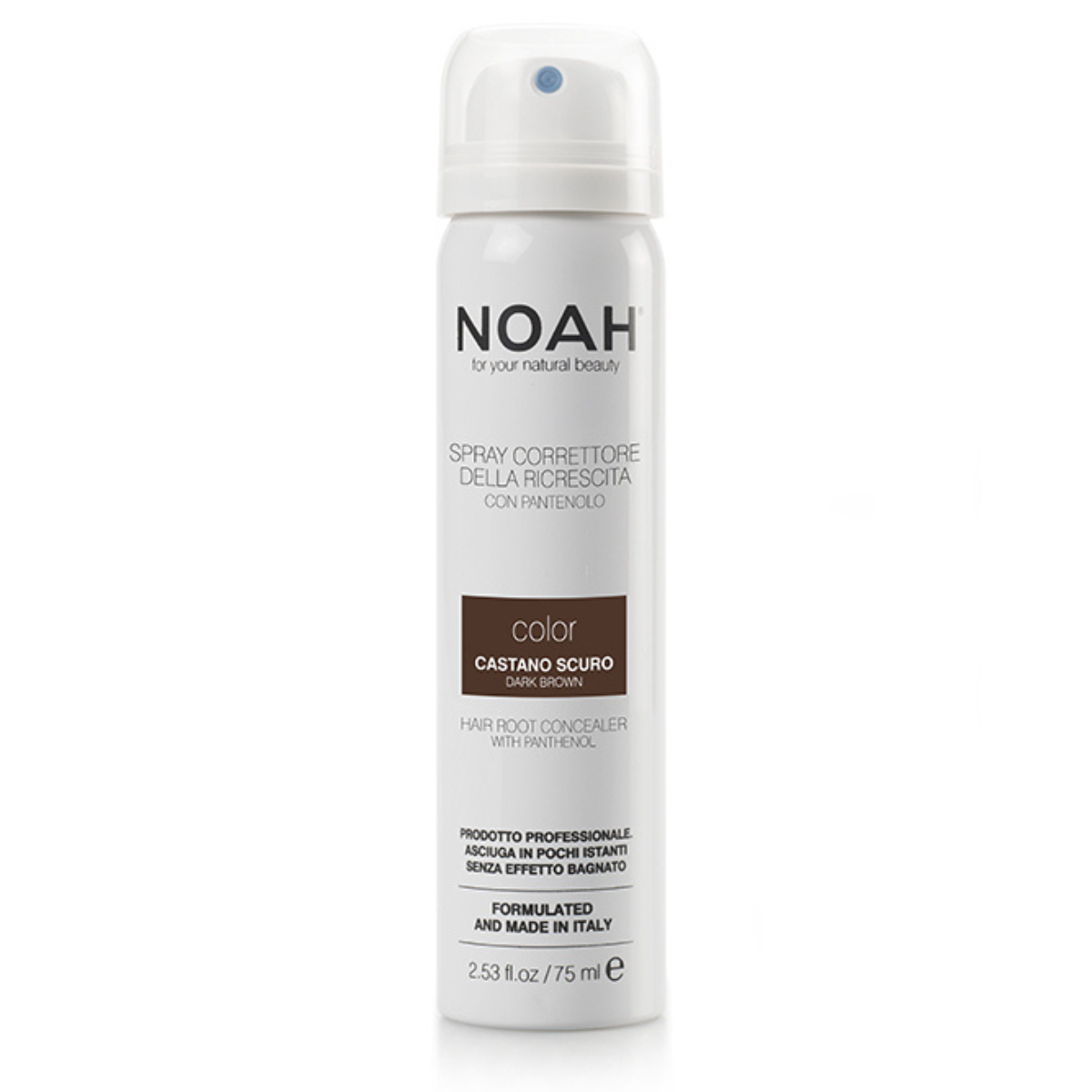 Corrector de raíces capilar castaño oscuro Noah 75 ml