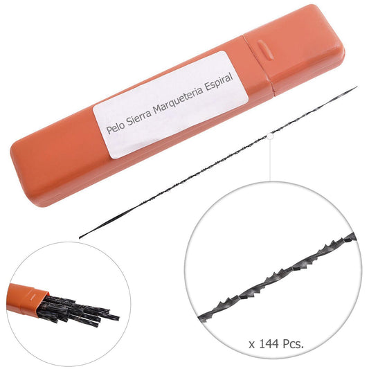 Pelo Sierra Marqueteria Espiral  5-13 (estuche 144 Pzas.)