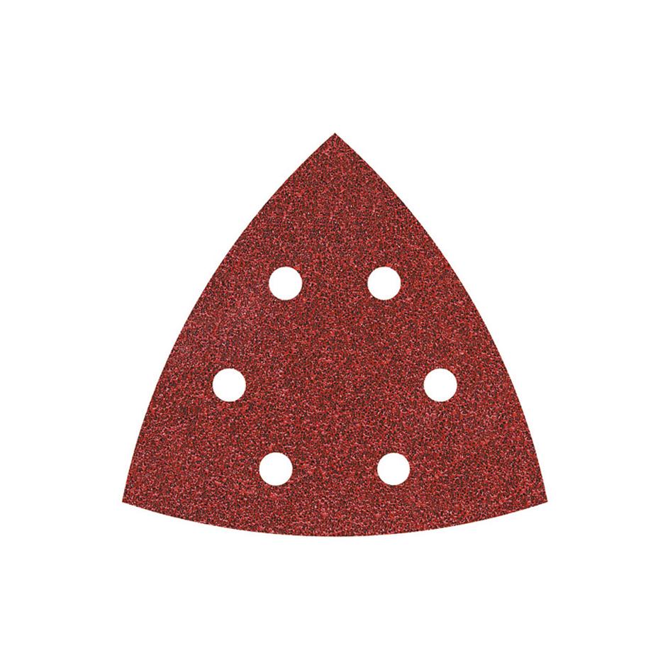 5 hojas de lijar adhesivas perforadas 105 mm GR 40