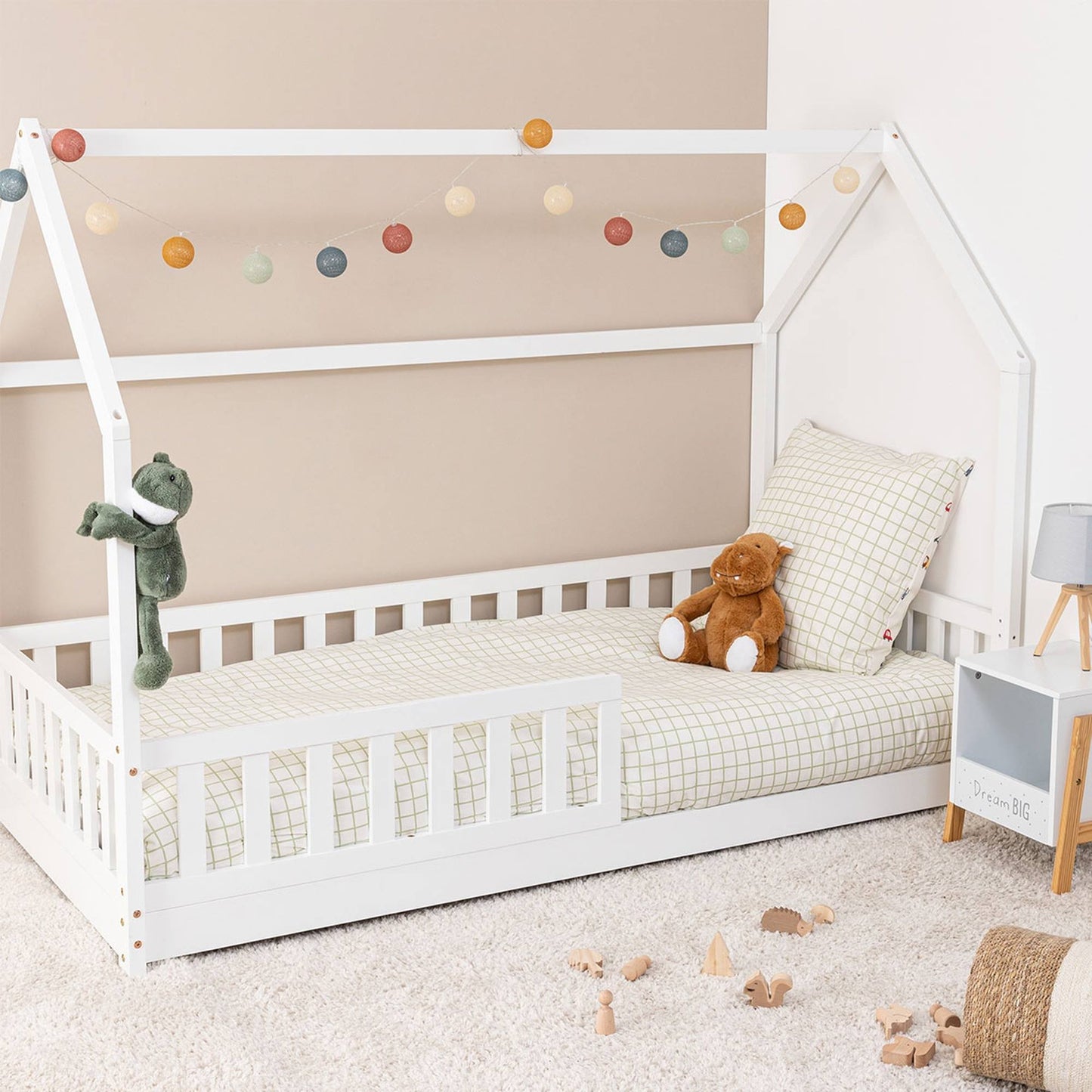 Cama Infantil bosco Blanco 90x190cm