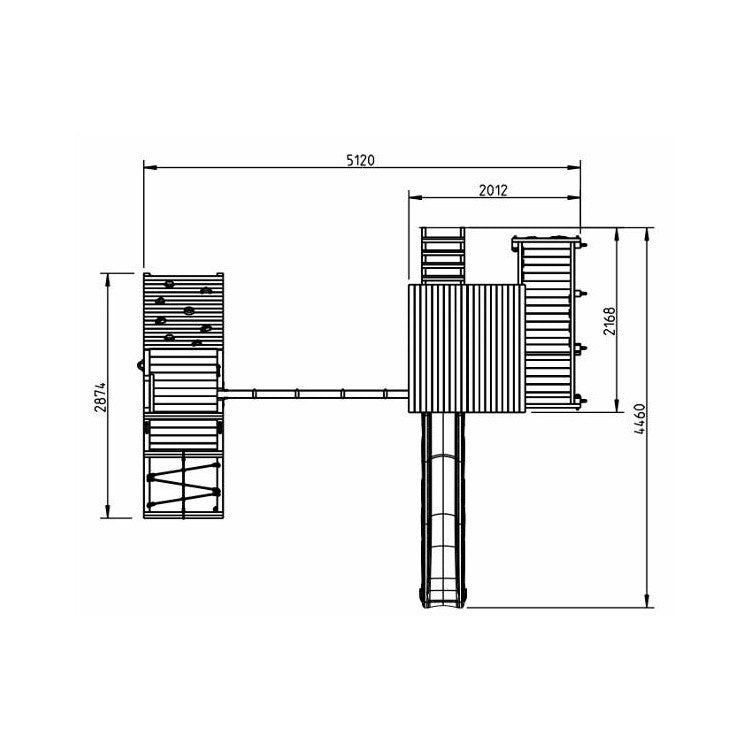 Parque Infantil Masgames Penthouse Xl Con Challenger.