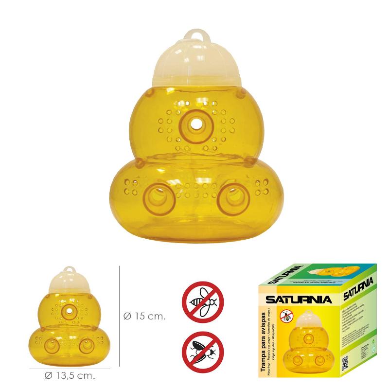 Trampa Avispas Ø 13,5 X 15 Cm.