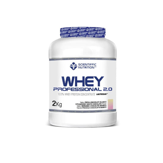 Whey Professional 2.0 2 Kg Fresa - Chocolate Blanco