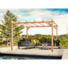 Pérgola de madera Linares Maderland 400x400 cm