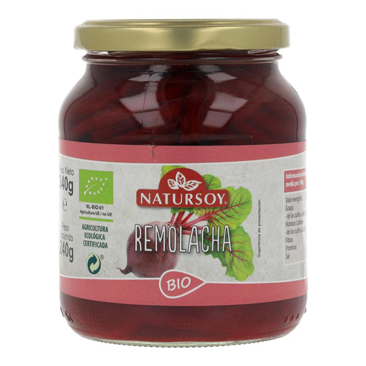 Remolacha,  340g. Natursoy