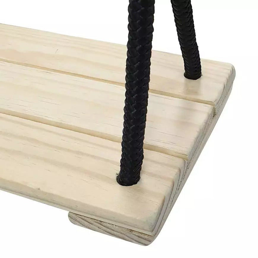 Asiento de madera natural para columpio Soulet
