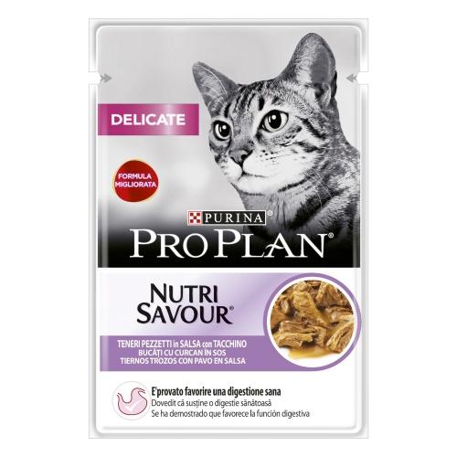 PRO PLAN Gato DELICATE Pavo en Salsa 85 g