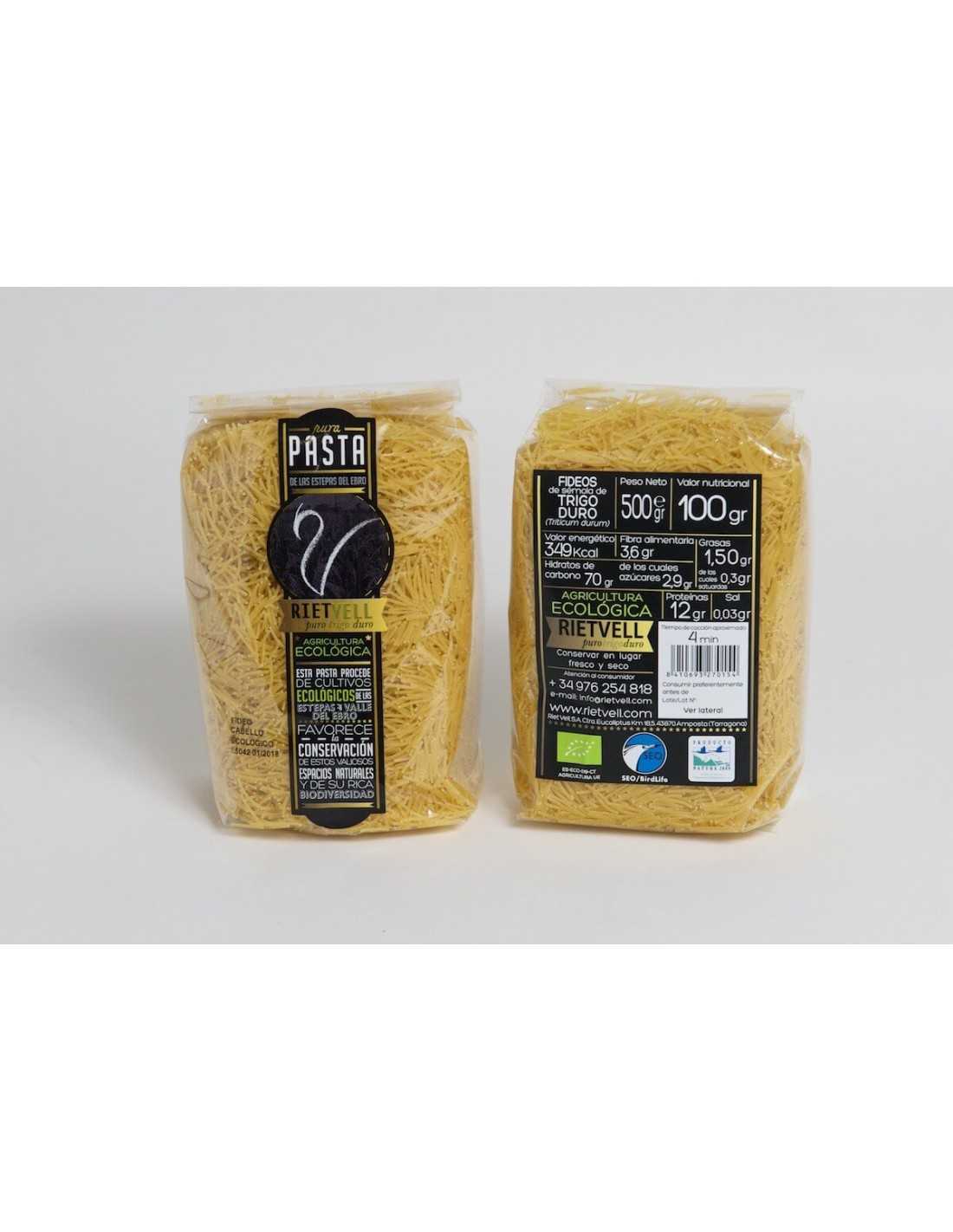 Fideos Finos Para Sopa Bio 500 G - Riet Vell