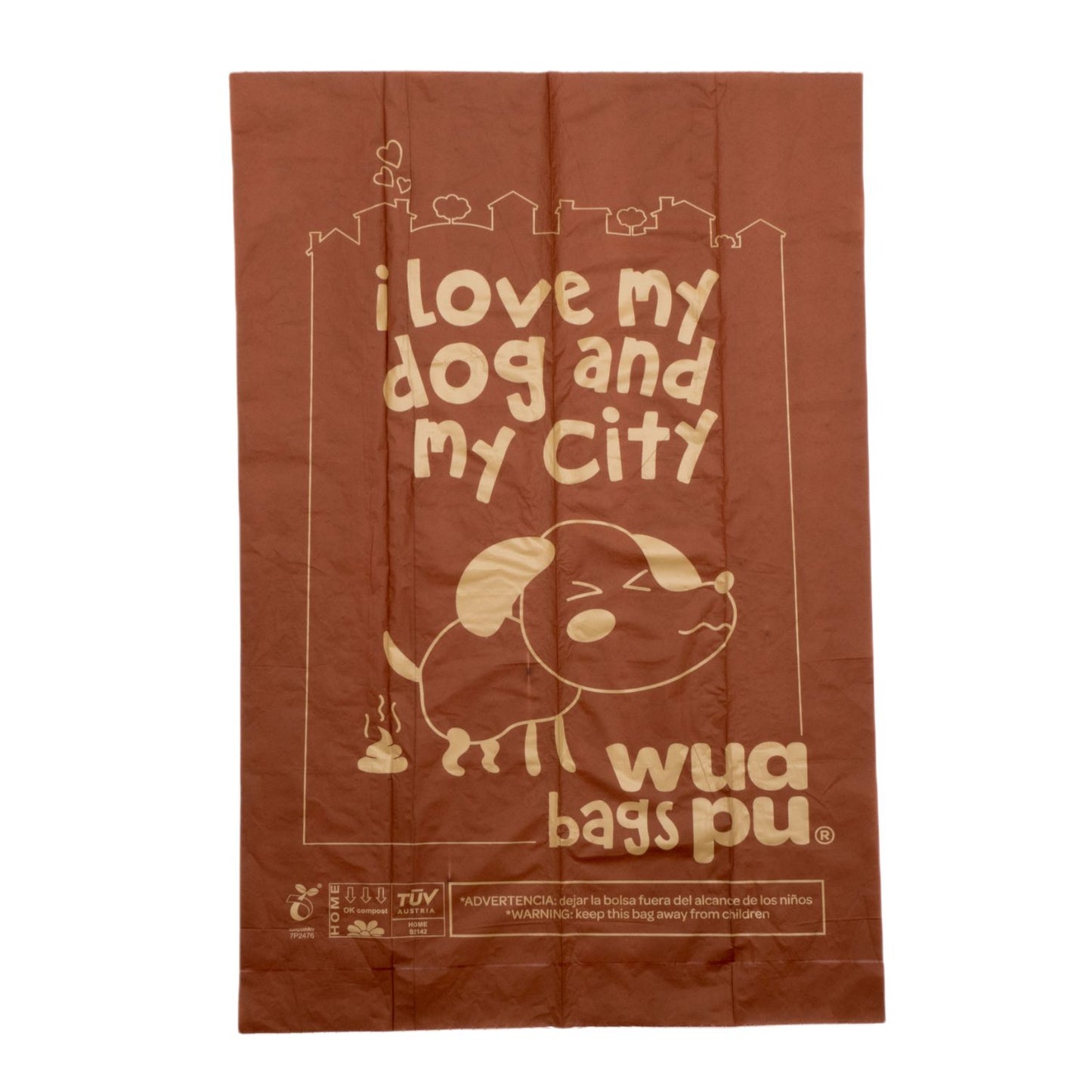 Pack 16 Rollos De Bolsas Higiénicas Biodegradables Recoge Excrementos De Perro. Rollos De 15 Bolsas