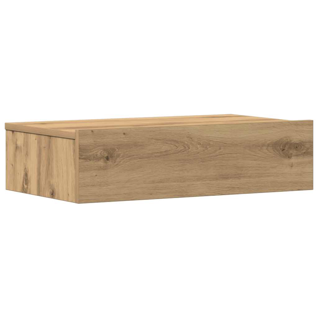 Mesita De Noche Madera De Ingeniería Roble Artisan 60x35 Cm_4