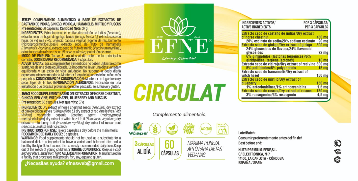 Circulat Efne — 60 Cápsulas Bienestar Circulatorio_1