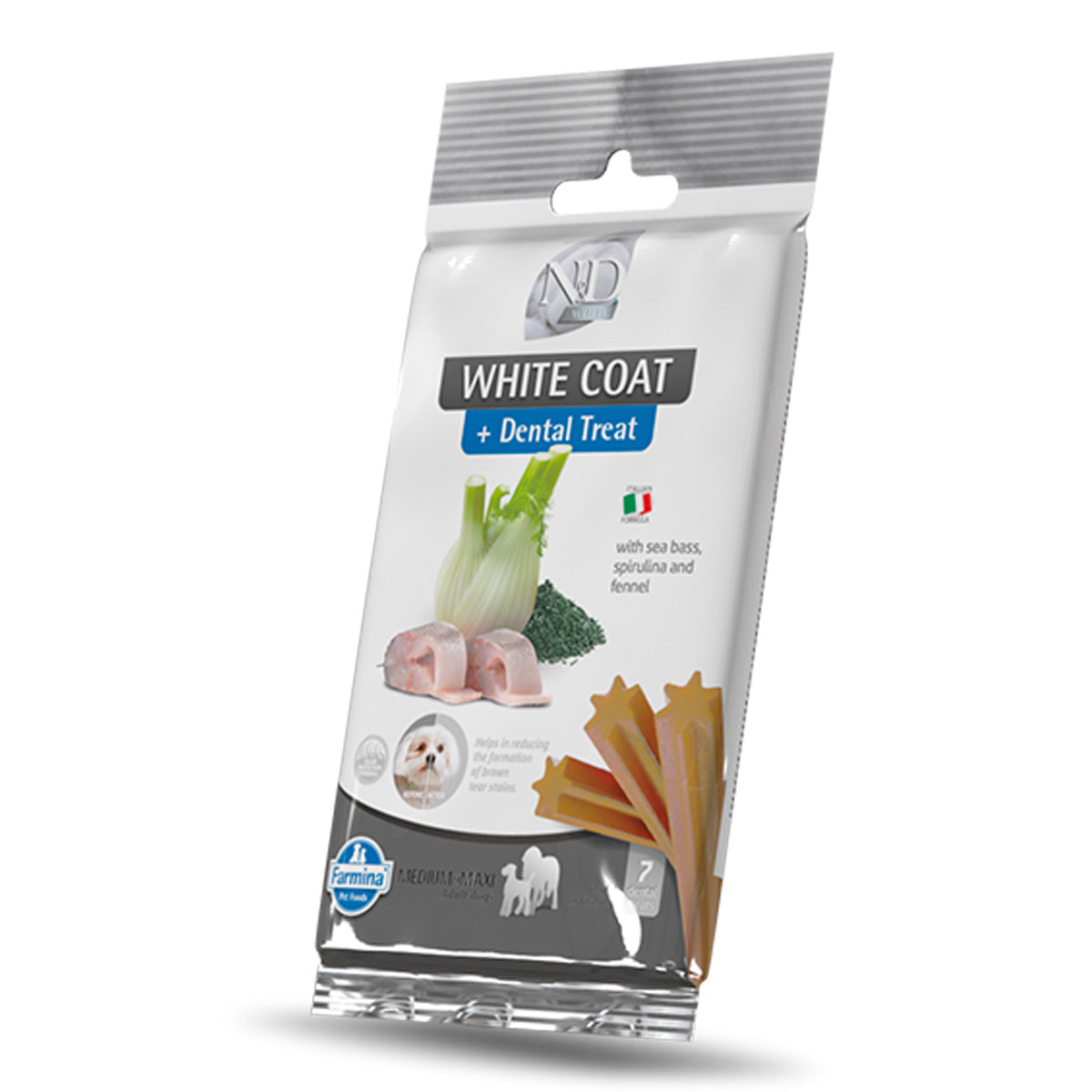 Dental Treat nd White Dog Med/Max, Farmina