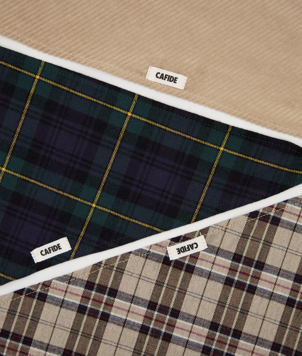 Cafide Bandana Para Perro Pana Beige. Modelo Nata. Talla Xs (17-25 Cm)_1