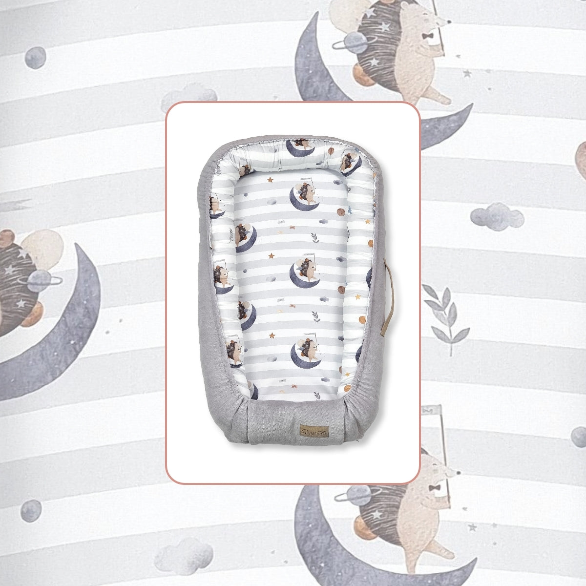 Cuna Nido Colecho Bebé Retro Flower