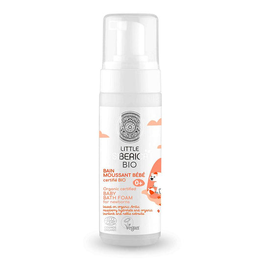 Espuma de baño orgánica para recién nacidos Natura Siberica 160 ml