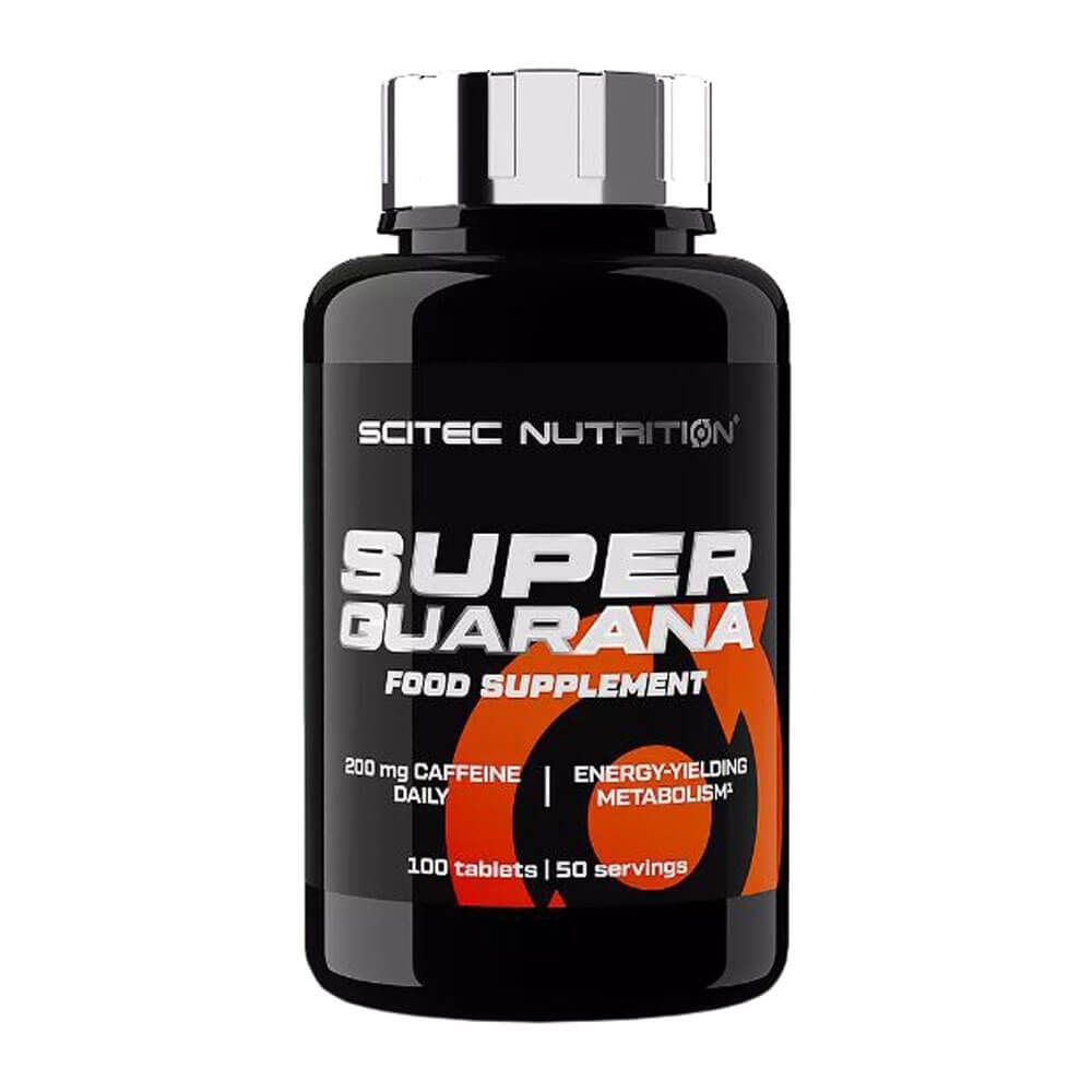 Super Guaraná - 100 Tabletas - Quemadores - Scitec Nutrition_0