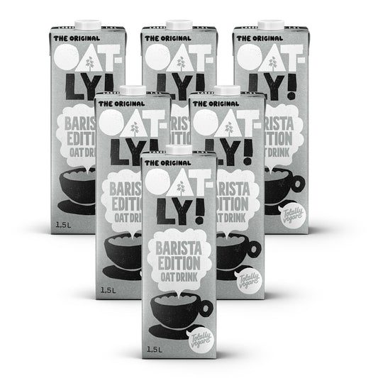 Pack 6x Bebida Avena Barista Oatly 1,5 L