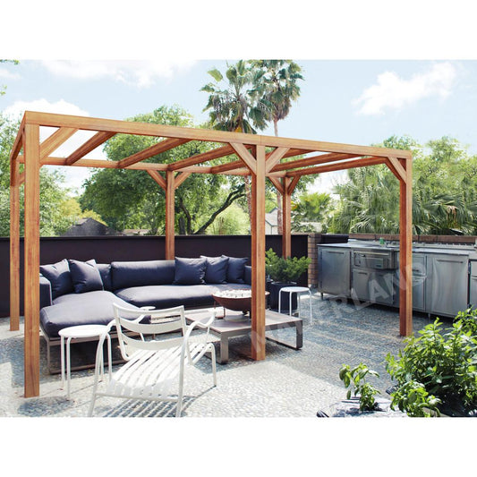 Pérgola de madera Fuengirola Maderland 600x300 cm