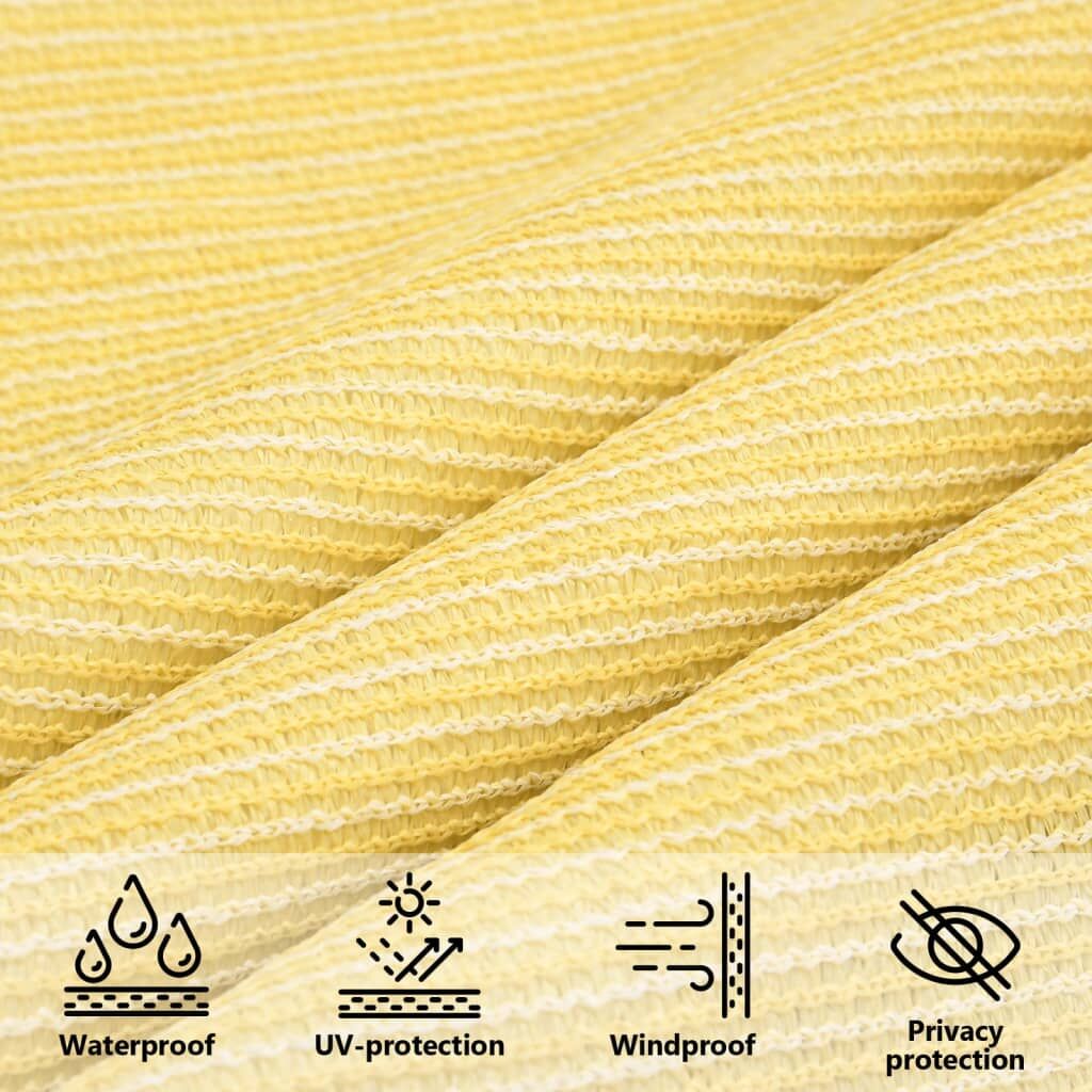 Vidaxl Toldo De Vela Beige Hdpe 160 G/m² 2x3 M_4