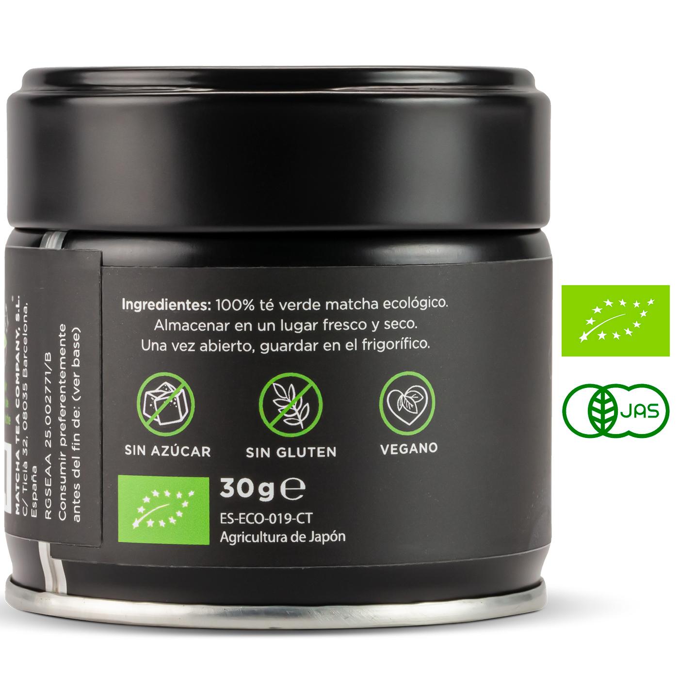 Té Matcha Premium Ceremonial 100% ecológico Matcha & CO 80 g