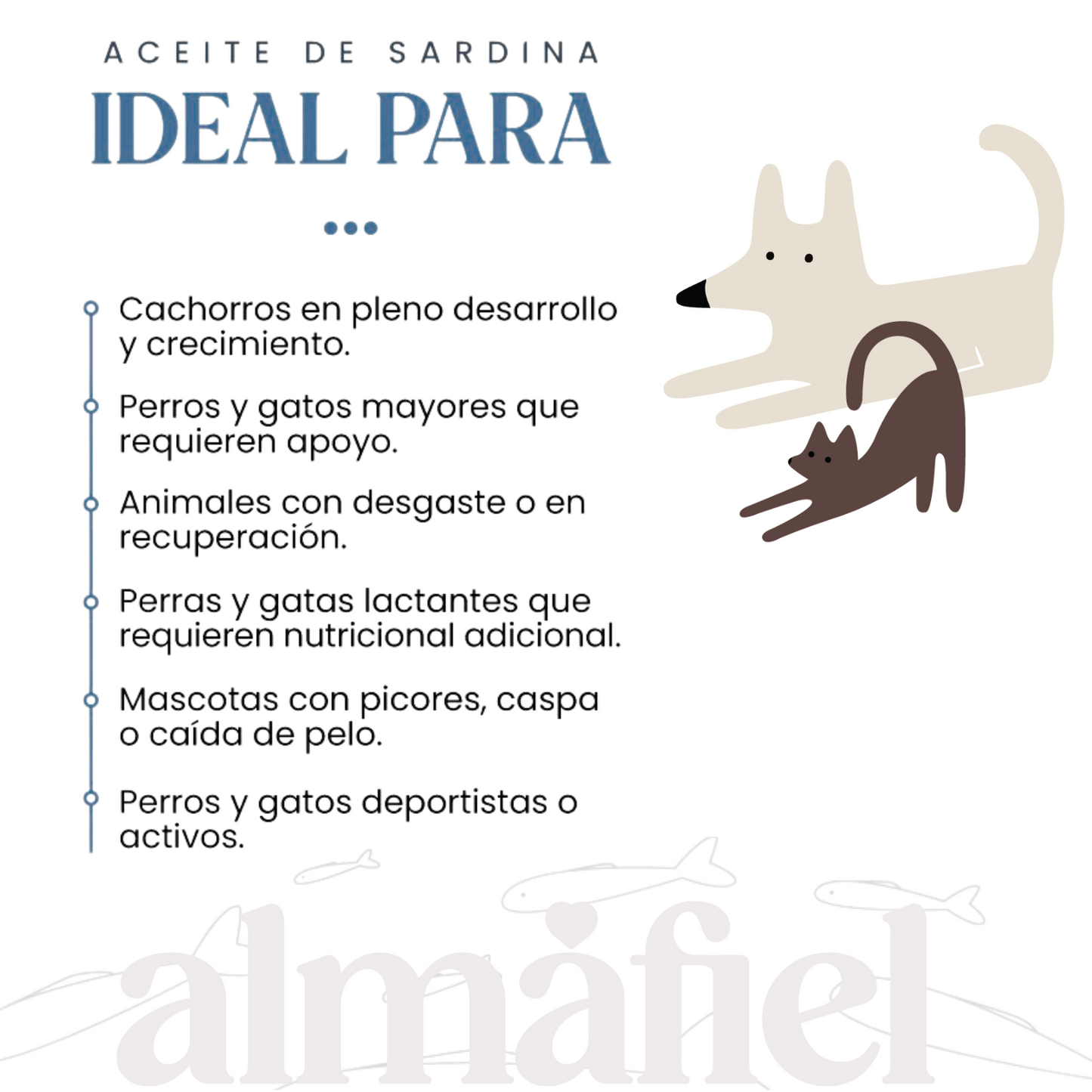 500 ml Aceite De Sardina - Omega 3 Salvaje para perros y gatos_4