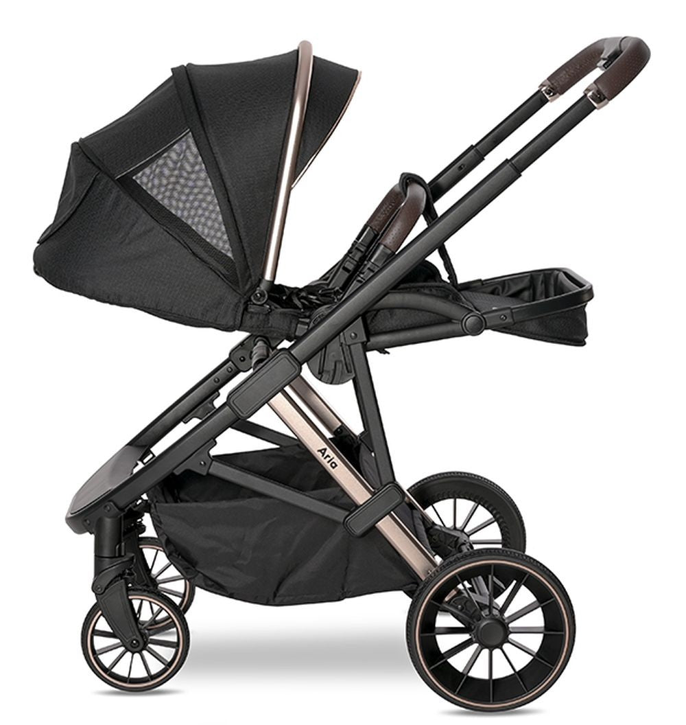 Carrito De Bebé Duo Aria Hasta 22 Kg Black_4