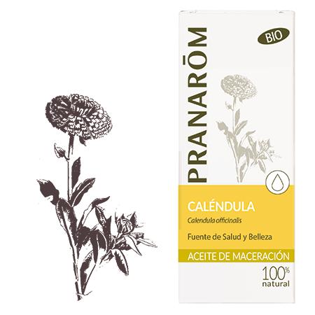 Aceite Vegetal Caléndula BIO Pranaróm 50 ml