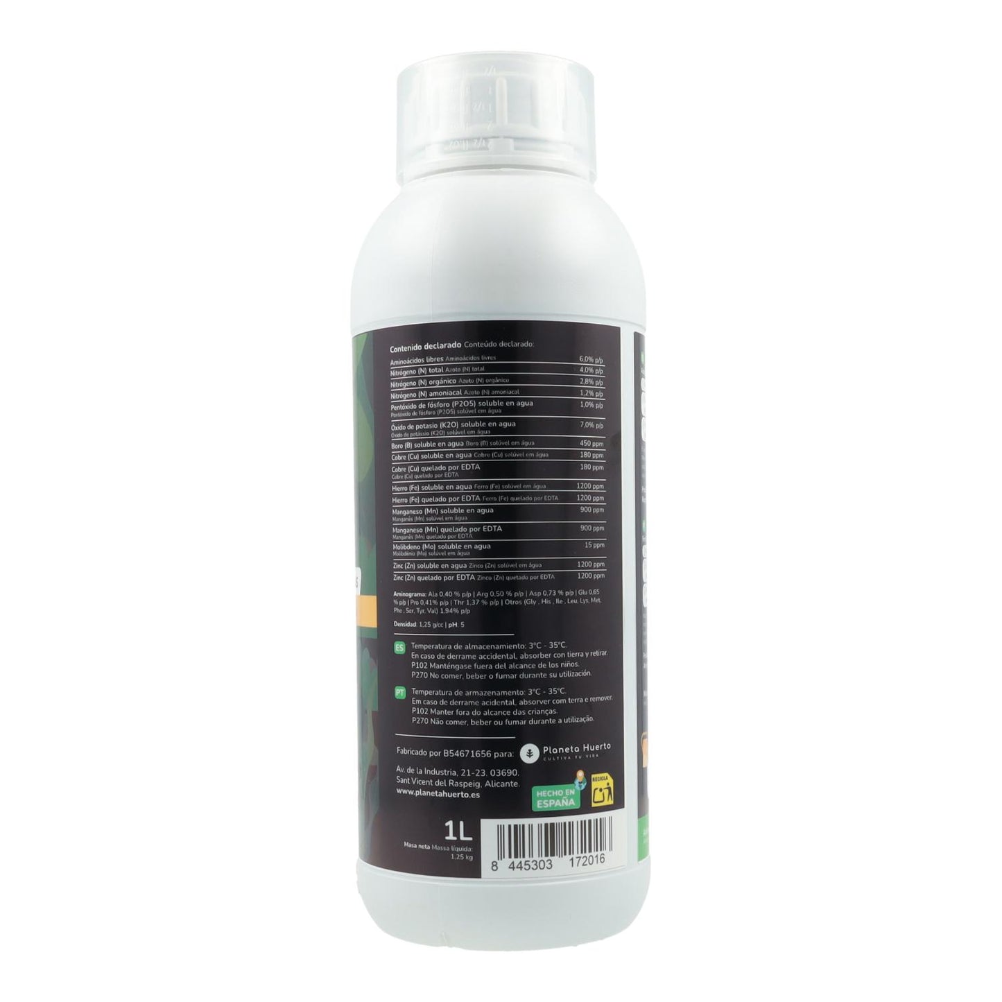 Abono Líquido Universal Planeta Huerto 1 l