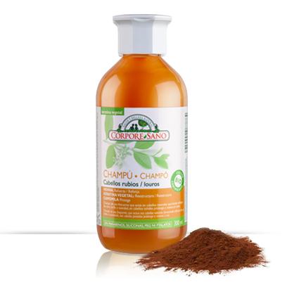 Champú Cabellos Rubios Henna Camomila Corpore Sano 300 ml