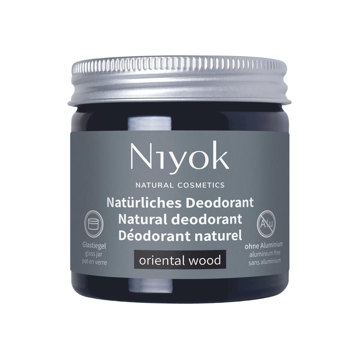 Desodorante + Antitranspirante Oriental Wood Niyok 40 ml