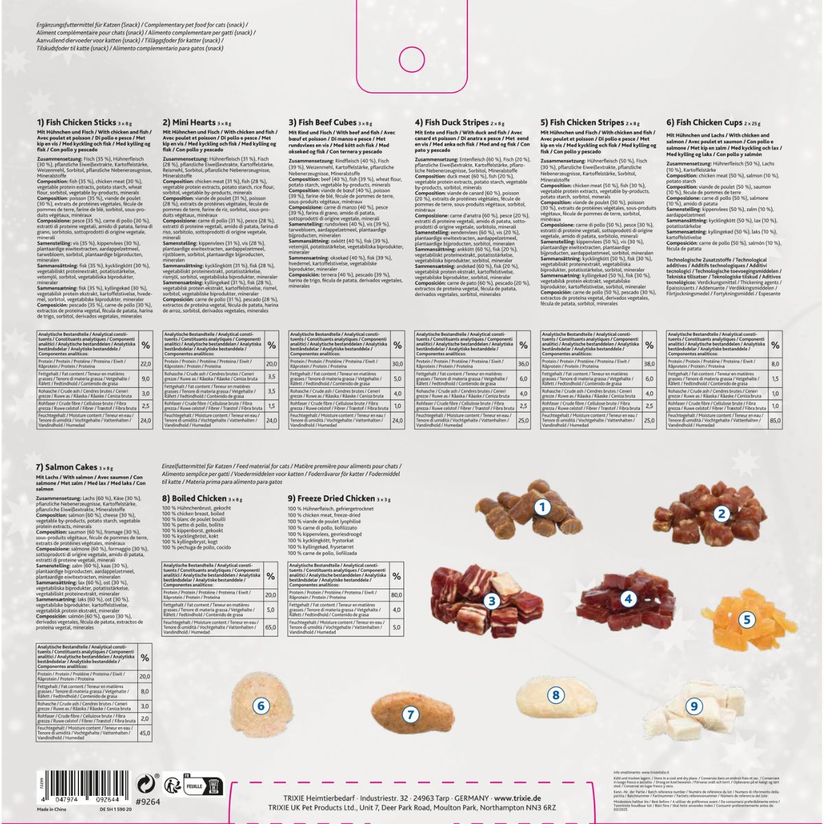 Calendario de Adviento para gatos Premio Trixie