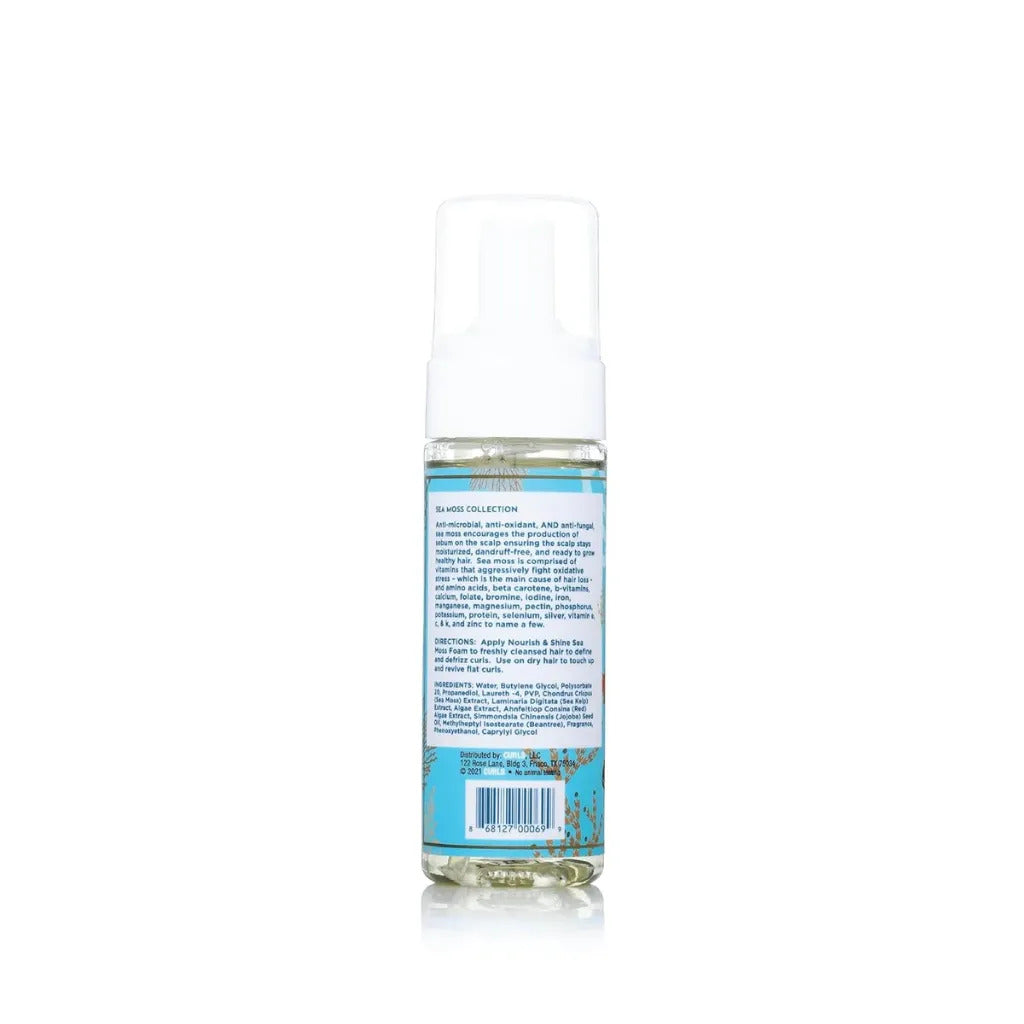 Curls Sea Moss Nourish And Shine Mousse 170ml_1