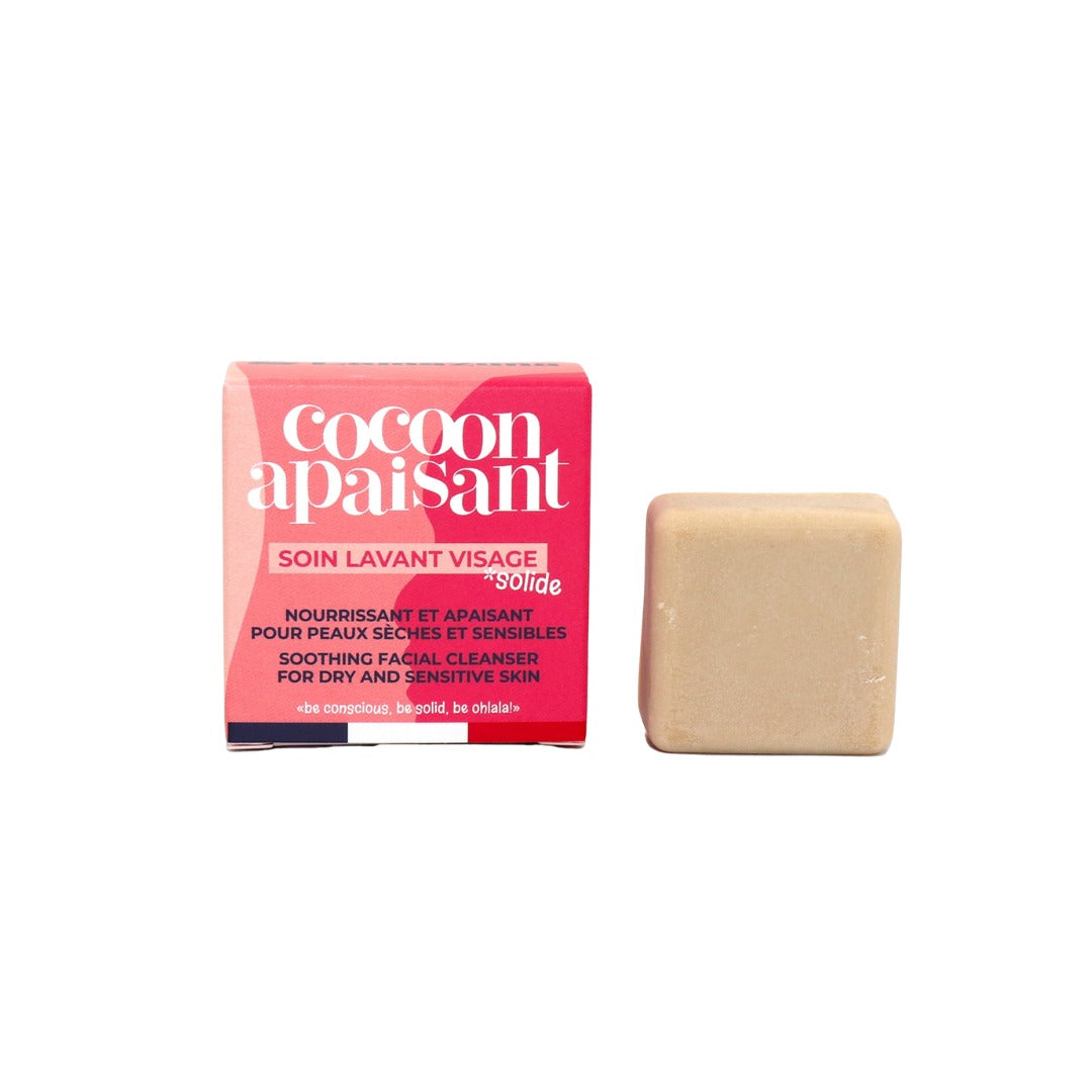 Limpiador facial sólido piel seca-sensible Lamazuna 25 g