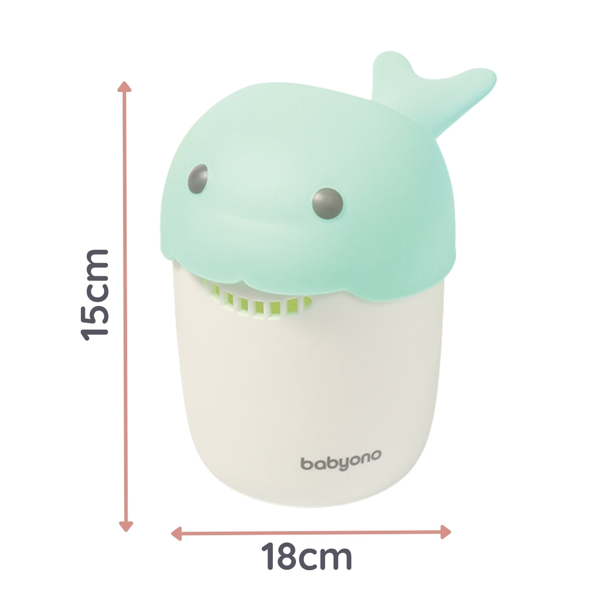 Jarra Del Baño Para Bebés Ballena Pink