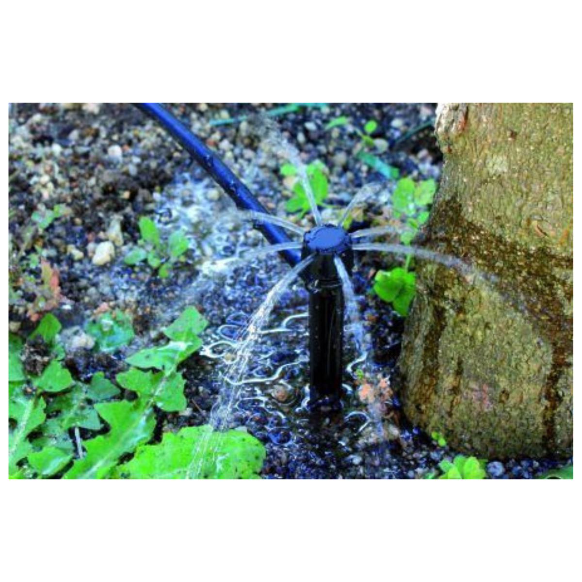 Gotero regulable 0-70 l/h con estaca Planeta Huerto 10 unidades