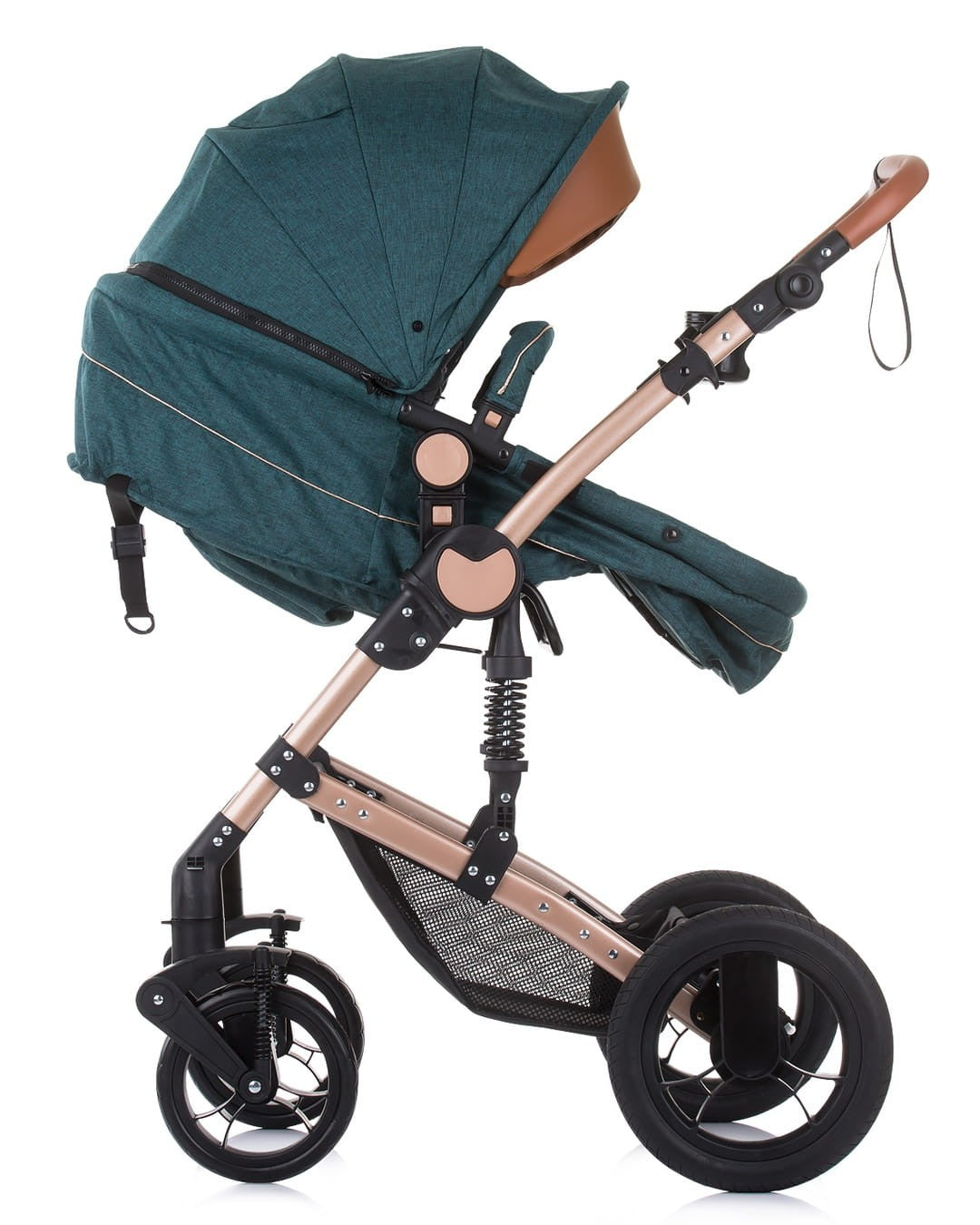 Carrito De Bebé Camea Dúo Convertible Con Bolso Avocado_4