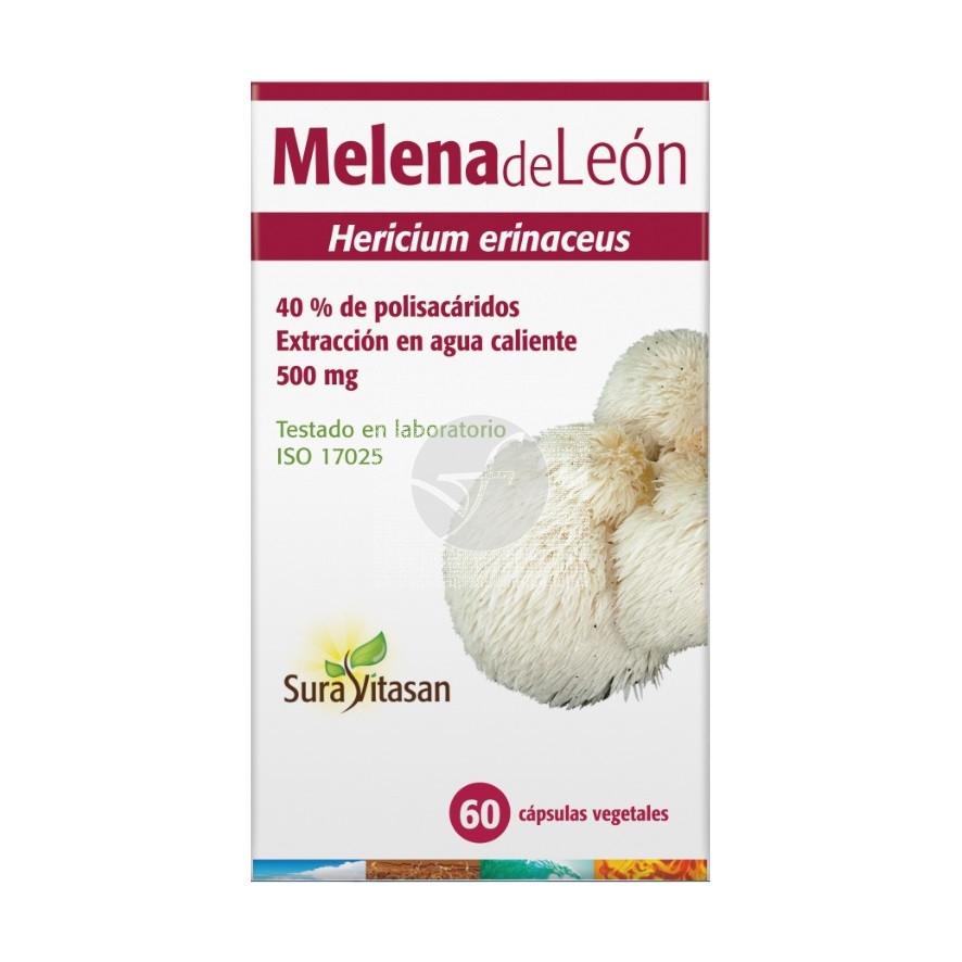 Melena de León 500 mg  60 cápsulas Sura Vitasan