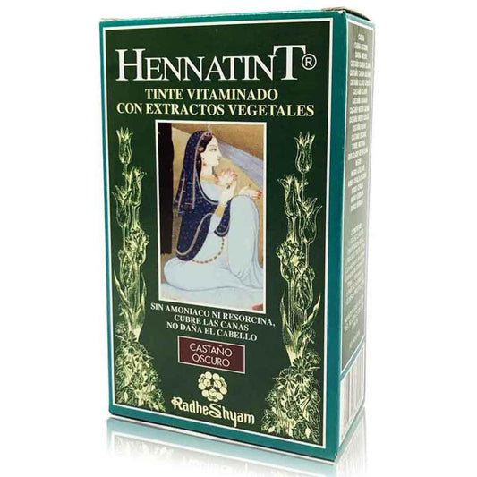Hennatint castaño oscuro Radhe 120 ml