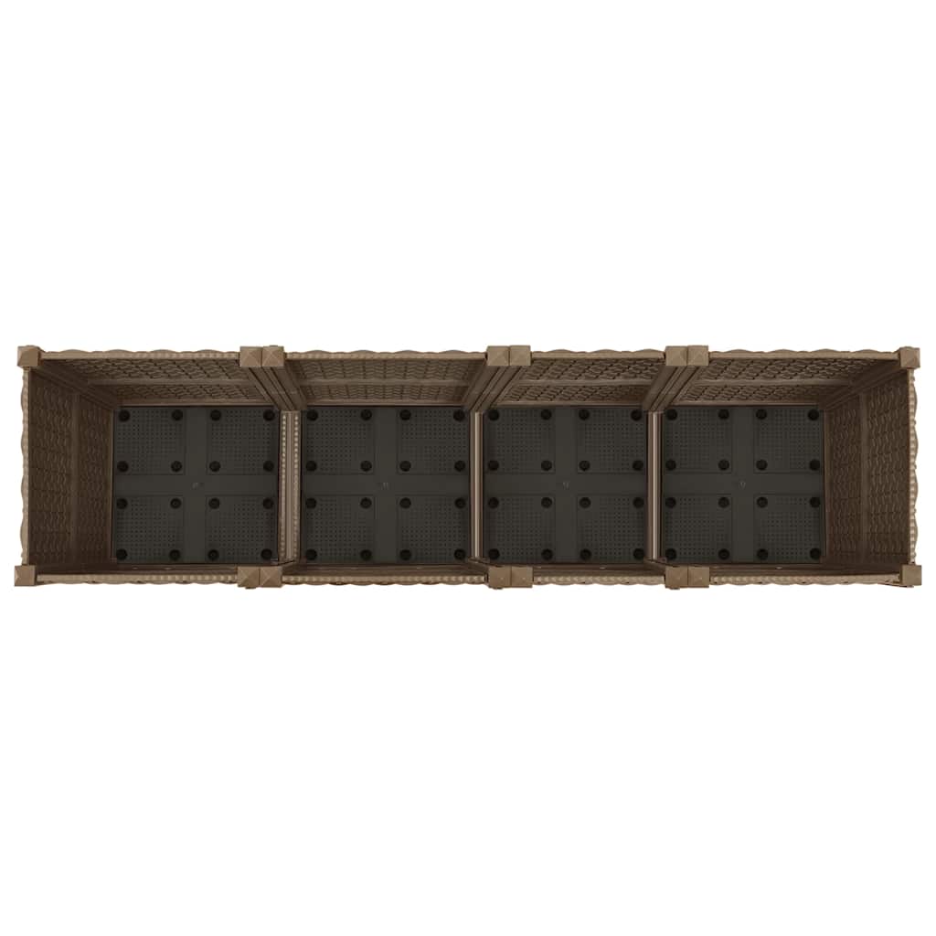 Jardinera Elevada 160x40x38 Cm Polipropileno_5
