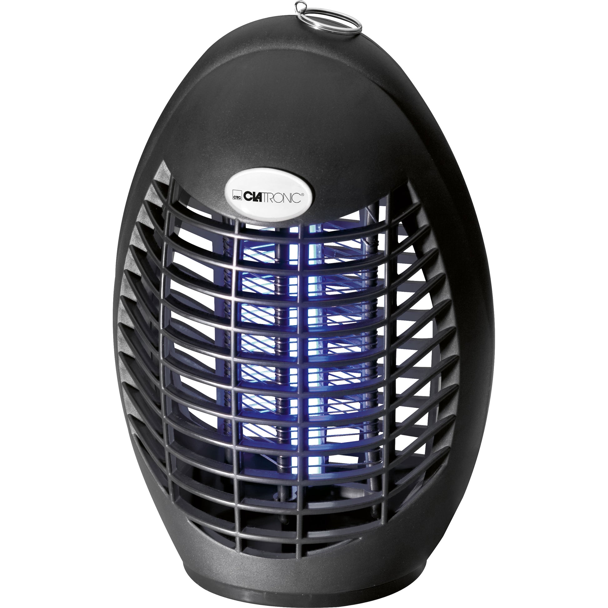 Lámpara Antimosquitos, Ecológico, Sin Productos Químicos, Malla Eléctrica 1500-2000 V, 20 M² Clatronic Cla-iv3340, Negro