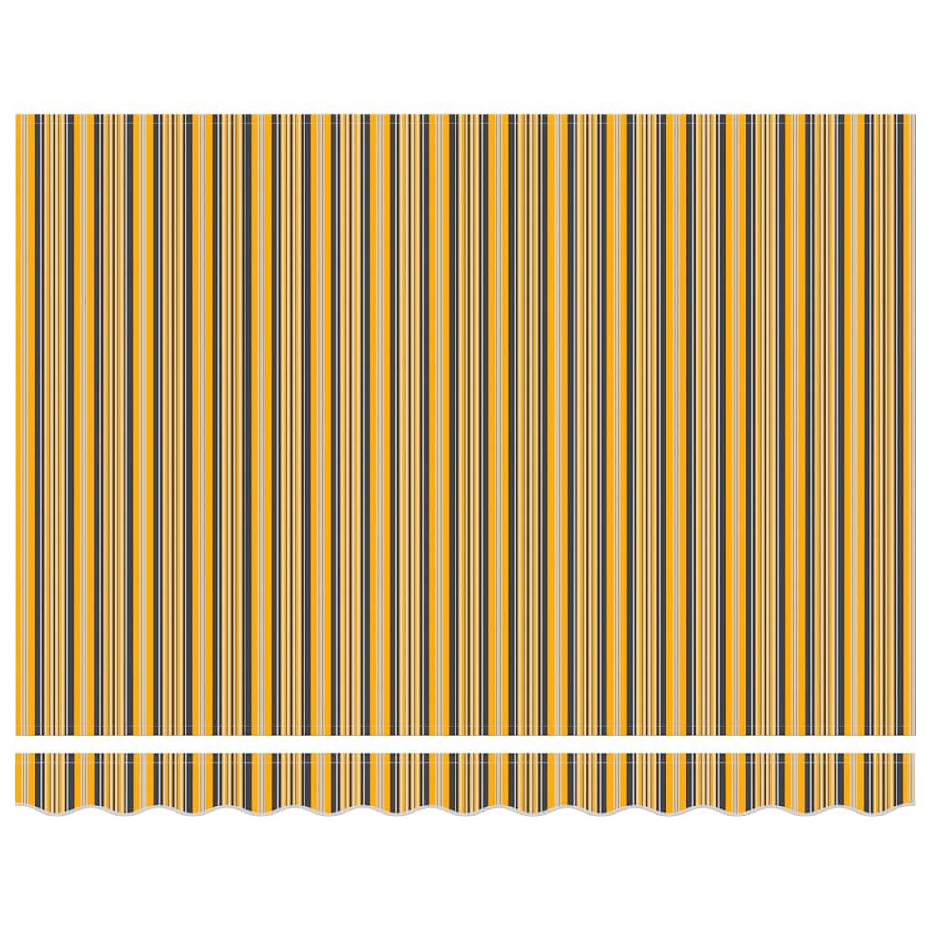 Toldo Retráctil Multicolor 350 X 250 Cm Poliéster Y Metal_5