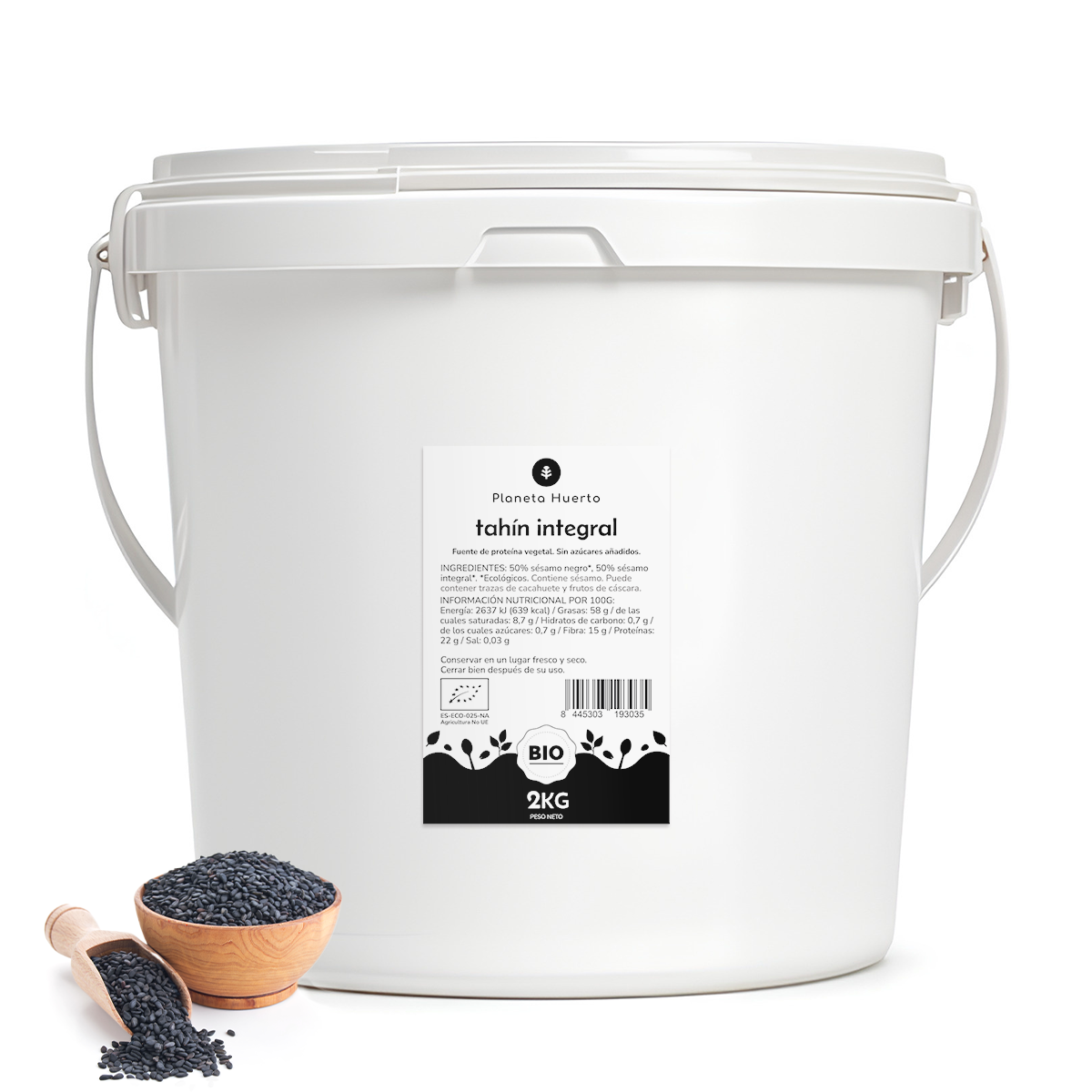 Tahin de sésamo integral ECO Planeta Huerto 2kg