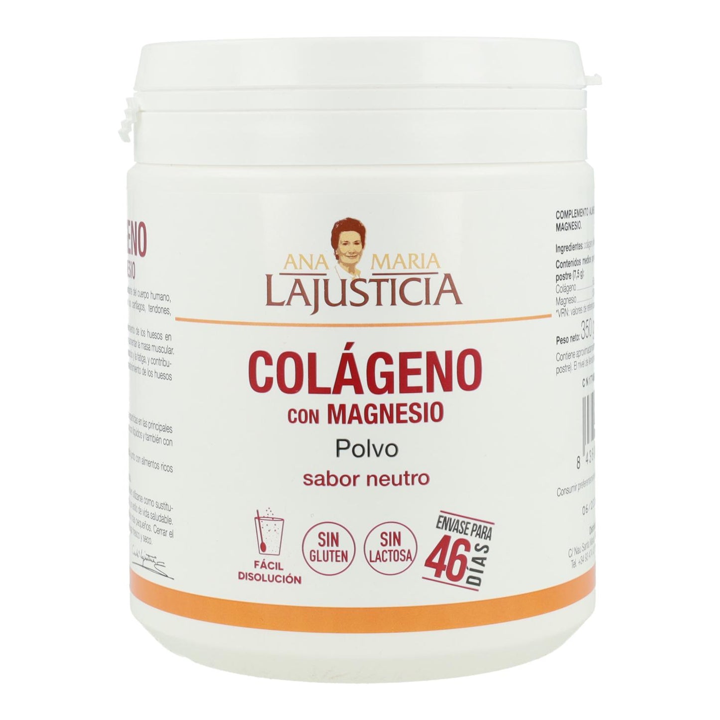 Colágeno con Magnesio Ana María LaJusticia 350 g