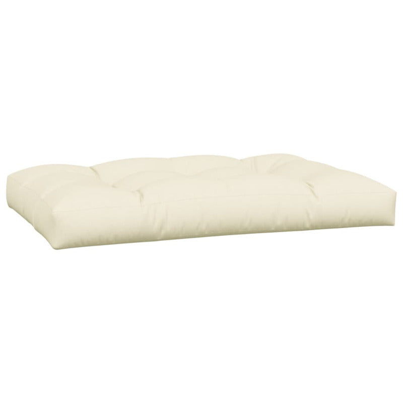 Vidaxl Cojines Para Sofá De Palets 3 Unidades Tela Crema_5