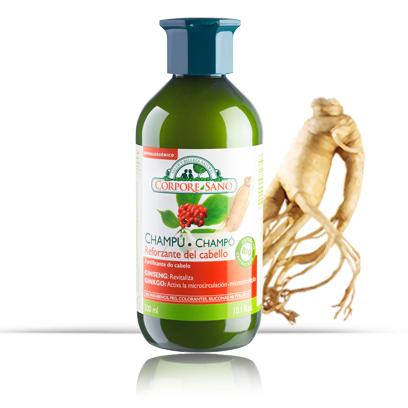Champú Reforzante Ginseng y Gginkgo Corpore Sano 300 ml