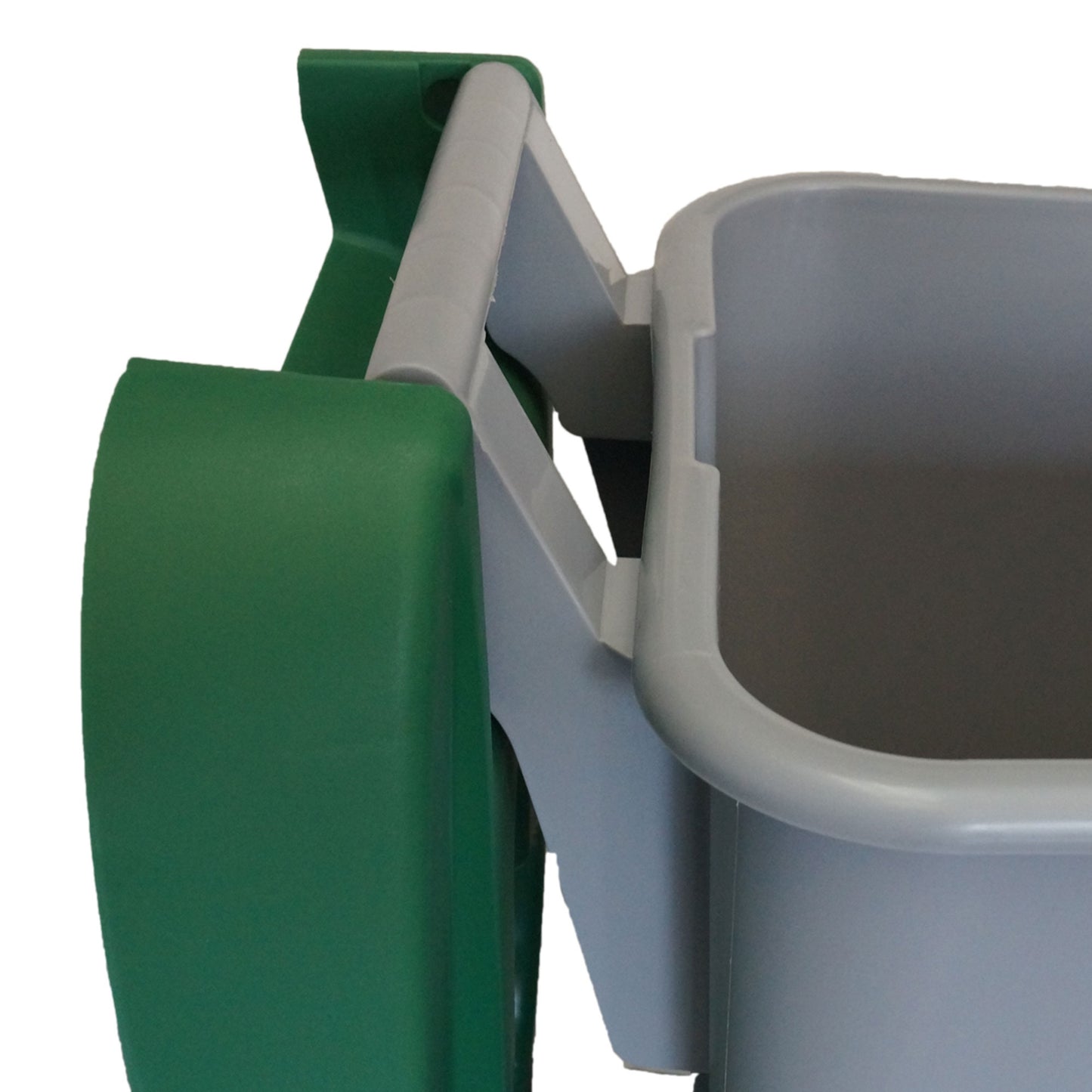 Pack Contenedor Reciclo 110 Litros Abierto En 3 Contenedores De Colores. Capacidad Total 330 Litros.