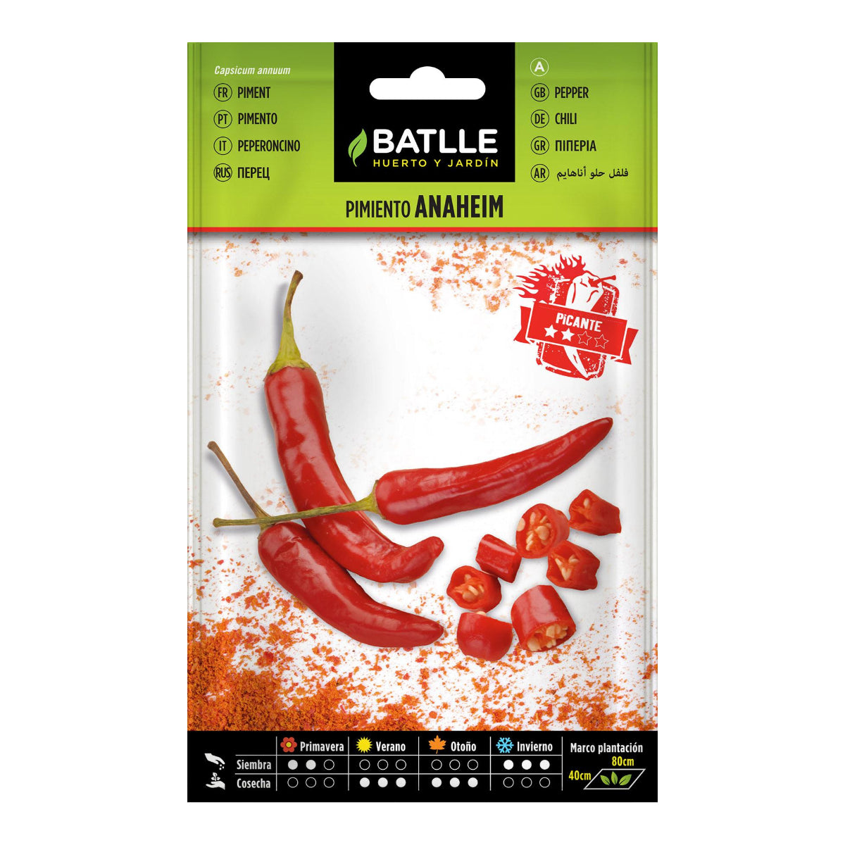 Semillas de Pimiento Anaheim Batlle