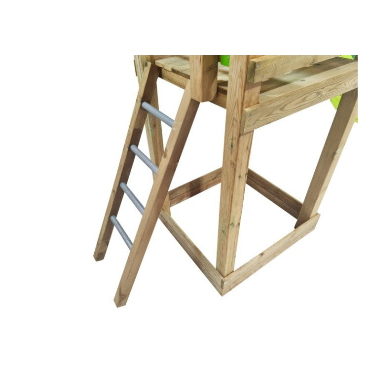 Parque Infantil Masgames Borealis Madera Sin Pintar Superficie De Arena, Tierra O Cesped.