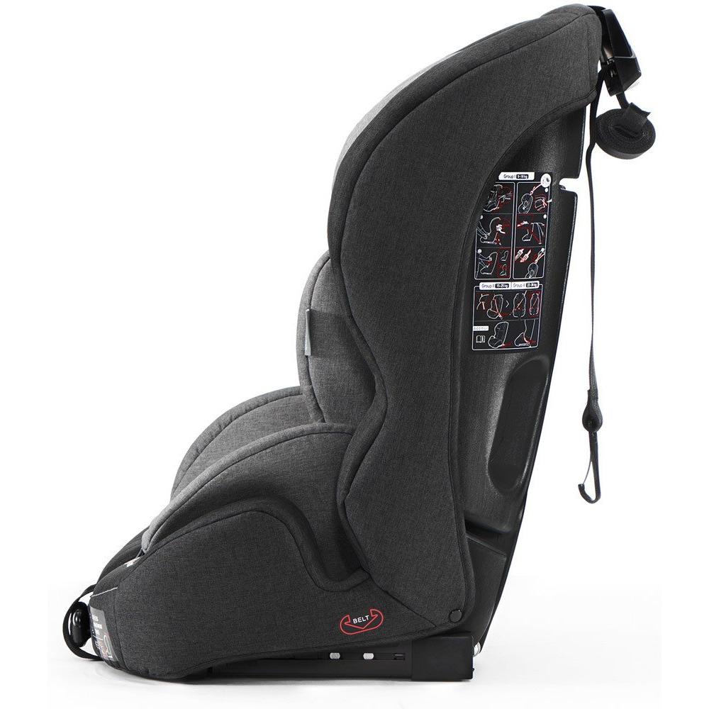 Silla de coche Safety Fix gris/negro con ISOFIX KinderKraft